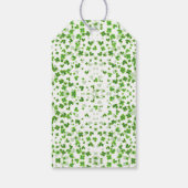 ラッキーインラブセントパトリックの日ブライダルシャワー ギフトタグ (裏面)