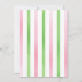 ラッキーインラブセントパトリックの日ブライダルシャワー サンキューカード (裏面)