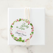 ラッキーインラブセントパトリックの日ブライダルシャワー フェイバータグ (インサイチュ)