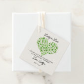 ラッキーインラブセントパトリックの日ブライダルシャワー フェイバータグ (インサイチュ)