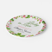 ラッキーインラブセントパトリックの日ブライダルシャワー ペーパープレート (アングル)