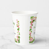 ラッキーインラブセントパトリックの日ブライダルシャワー 紙コップ (右)