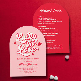 ラッキーインラブバチェロレッテ 招待状