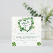 ラッキーインラブブライダルシャワーありがとう サンキューカード (スタンド正面)