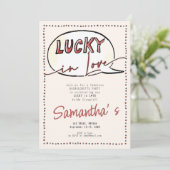 ラッキーインラブベガスカジノモダンバチェロレッテ 招待状 (スタンド正面)