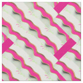 ラッキーウェーブ ファブリック (クローズアップ)