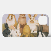 ラッキーウサギ Case-Mate iPhoneケース (裏面 (横))