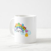 ラッキーエフイングチャーム コーヒーマグカップ (正面左)