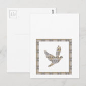 ラッキーエンジェルバードクリスタルジュエルNVN448子供たち大 ポストカード (正面/裏面)