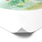 ラッキーカウボーイブルフロッグアートプリント ポスター (角)