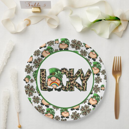 ラッキーカバー ペーパープレート (ウェディング)