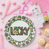 ラッキーカバー ペーパープレート (パーティー)