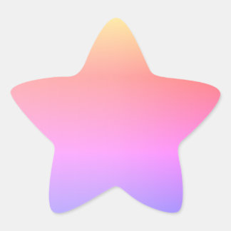 ラッキーカラーの組み合わせテンプレート 星シール