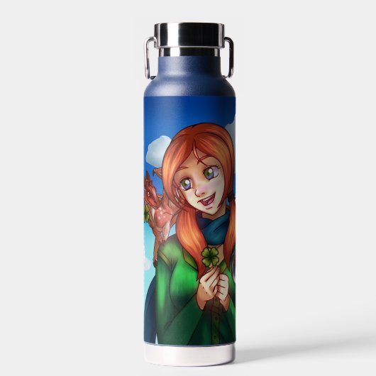 ラッキーガール ウォーターボトル (正面)