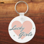 ラッキーガール キーホルダー (裏面)