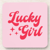 ラッキーガール コースター (正面)