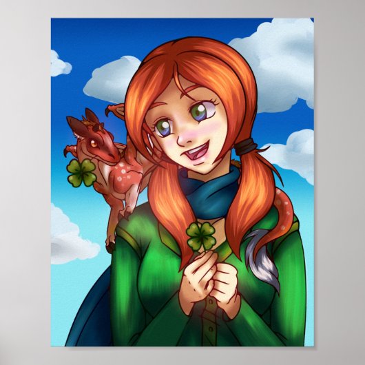 ラッキーガール ポスター (正面)