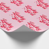 ラッキーガール ラッピングペーパー (角)