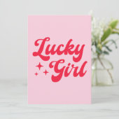 ラッキーガール 招待状 (スタンド正面)
