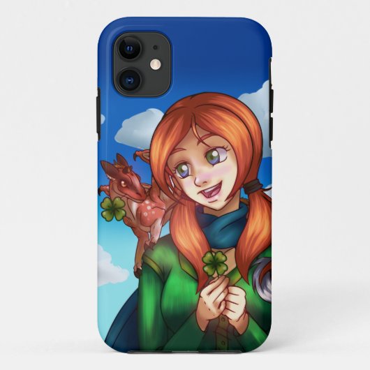 ラッキーガール Case-Mate iPhoneケース (裏面)