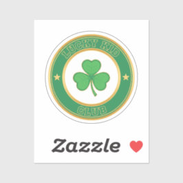ラッキーキッドクラブ公式メンバー・バッジ Saint Patrick シール