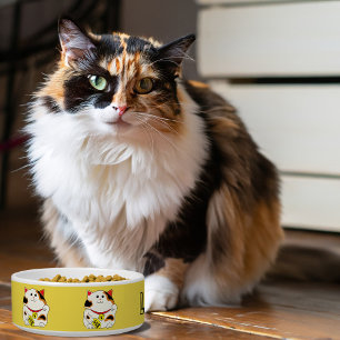 ラッキーキャットペットボウル ボウル