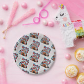 ラッキーキャット紙プレート ペーパープレート (パーティー)