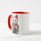 ラッキーキャット マグカップ (正面左)