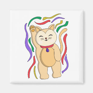 ラッキーキャット マグネット