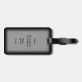 ラッキーキャット ラゲッジタグ (裏面横)