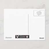 ラッキーキャット。不吉な魚 ポストカード (裏面)