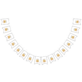 ラッキーキャット（招き猫） バンティングフラッグ