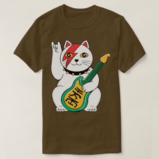 ラッキーキャット Tシャツ (デザイン正面)