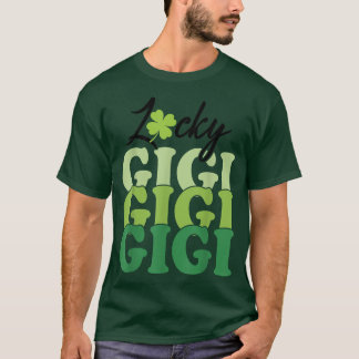 ラッキーギライフSt patricks dayシャムロックファミリーウォー Tシャツ