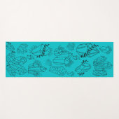 ラッキークリスタルヨガマット ヨガマット (正面(横))