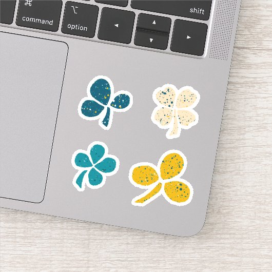 ラッキークローバーシャムロック聖パトリックの日ステッカー シール (詳細)
