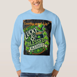 ラッキークローバーセントパトリックの日Tシャツ – Irish Sha Tシャツ