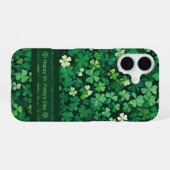 ラッキークローバーフィールド iPhone 16ケース (裏面横)