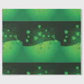 ラッキークローバーラッピング紙 ラッピングペーパー (フラット)