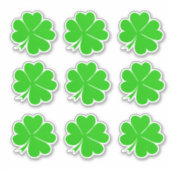 ラッキークローバーリーフ&シャムロック/アイリッシュセントパトリック シール (正面)
