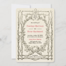 ラッキークローバー結婚式招待状 招待状