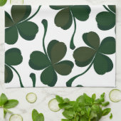 ラッキークローバー キッチンタオル (折り畳み)