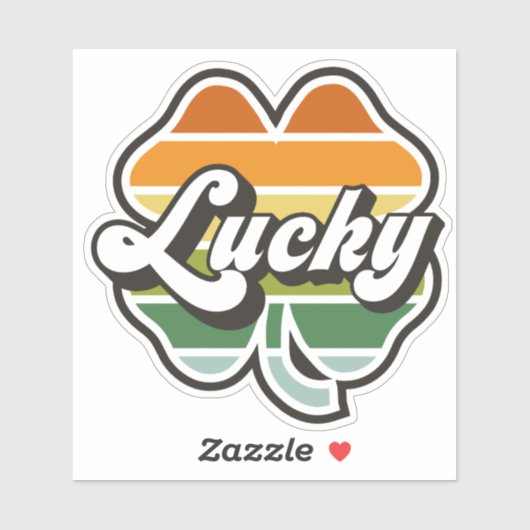 ラッキークローバー シール (シート)