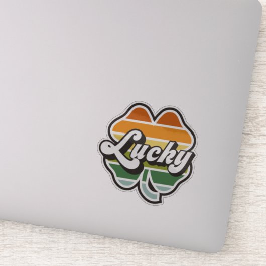 ラッキークローバー シール (詳細)