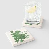 ラッキークローバー ストーンコースター (横)