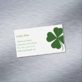 ラッキークローバー |フローラ マグネット名刺 (インサイチュ)