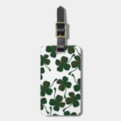 ラッキークローバー ラゲッジタグ (正面縦)