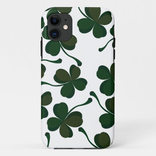 ラッキークローバー Case-Mate iPhoneケース (裏面)