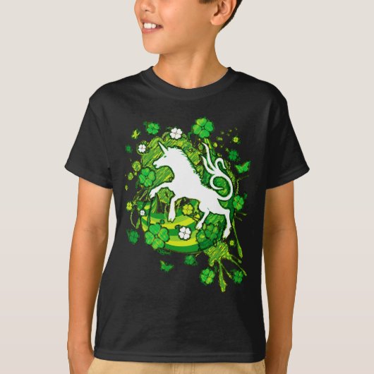 ラッキークローバー Tシャツ (正面)