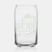 ラッキーグラス、園区スタイル ガラス缶 (裏面)